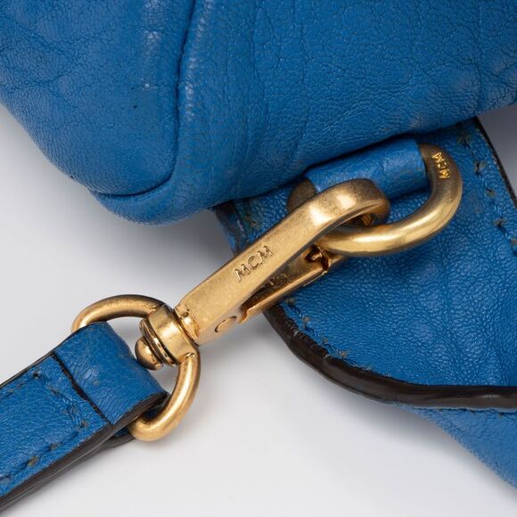 MCM Studded Leather Keana Mini Satchel - Picture 14 of 16